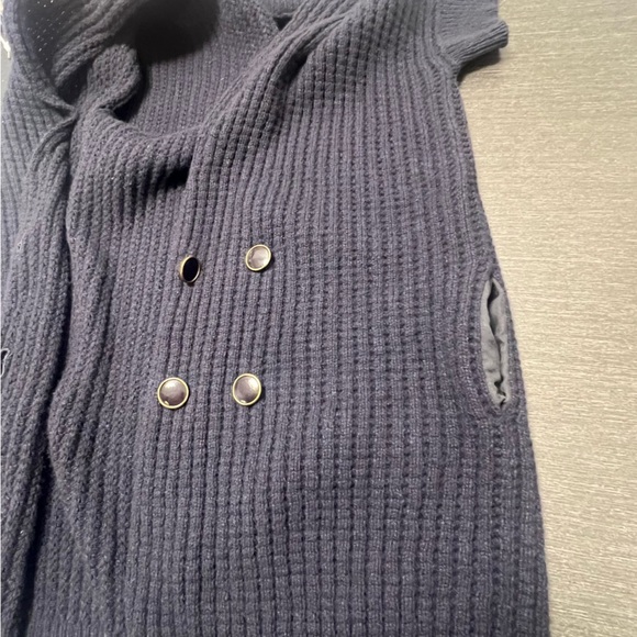 Stella McCartney Women's Square Knit Cashmere Longline Cardigan Sweater 8 - Picture 11 of 16